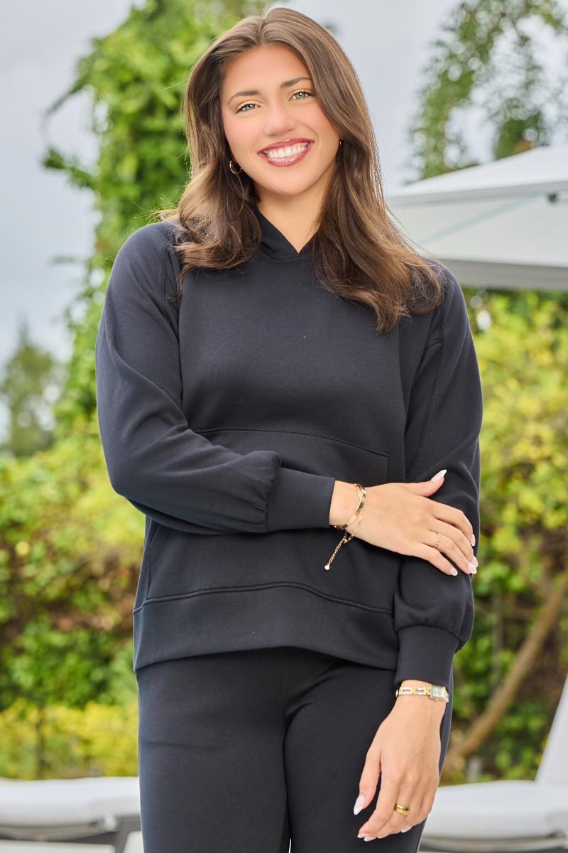 Charmed On The Weekend Hoodie - Black