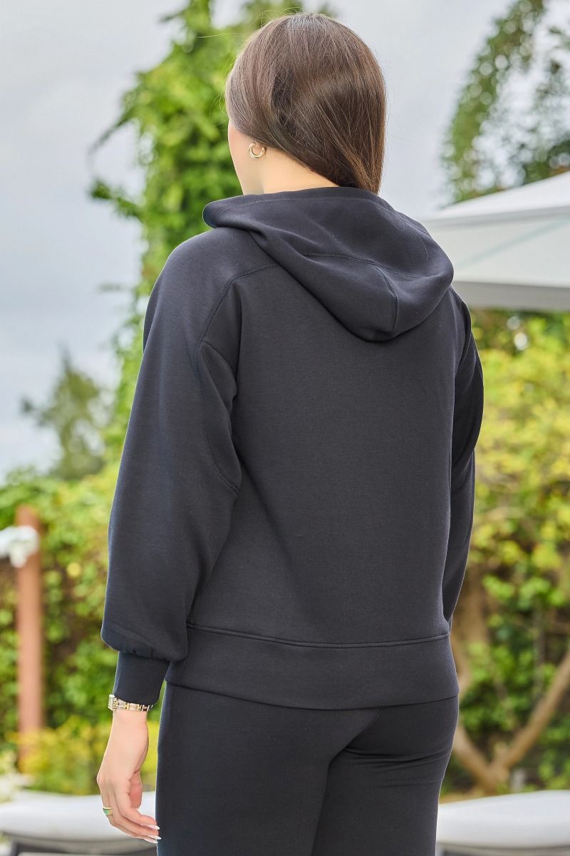 Charmed On The Weekend Hoodie - Black