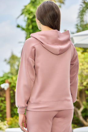 Charmed On The Weekend Hoodie - Mauve