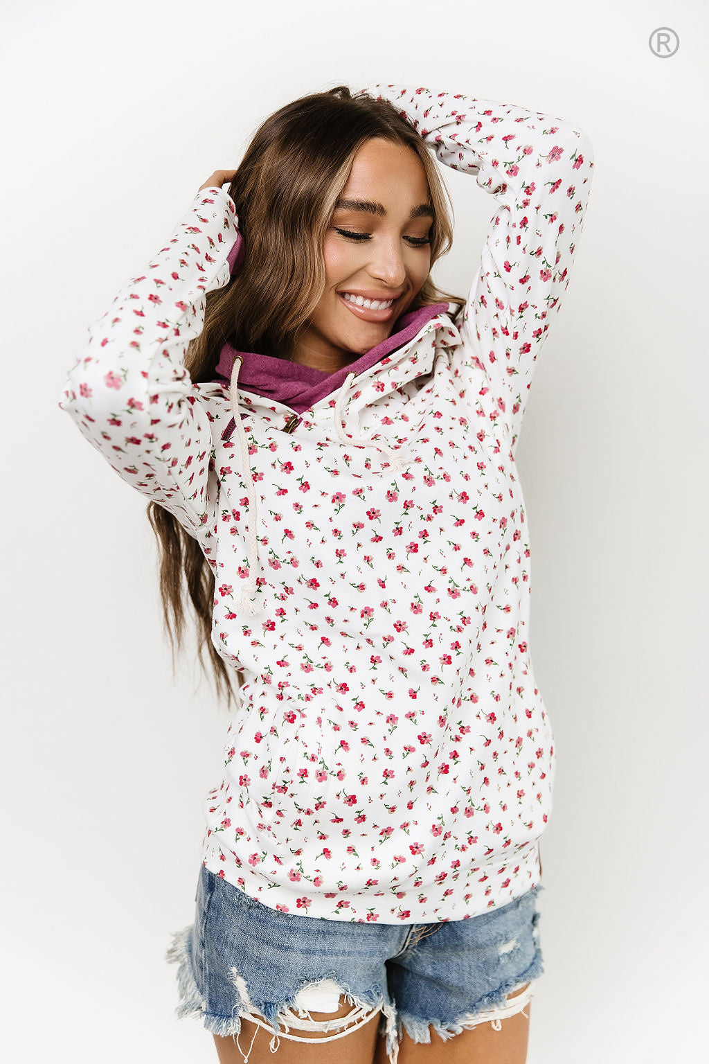 Ampersand Avenue Doublehood™ Sweatshirt - In the Garden