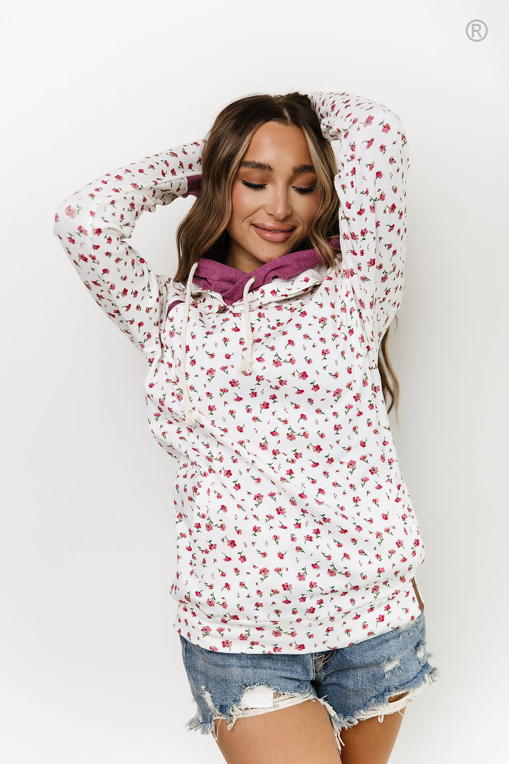 Ampersand Avenue Doublehood™ Sweatshirt - In the Garden