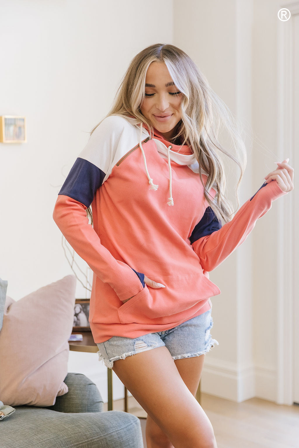 Ampersand Avenue Doublehood™ Sweatshirt - In Your Own Time