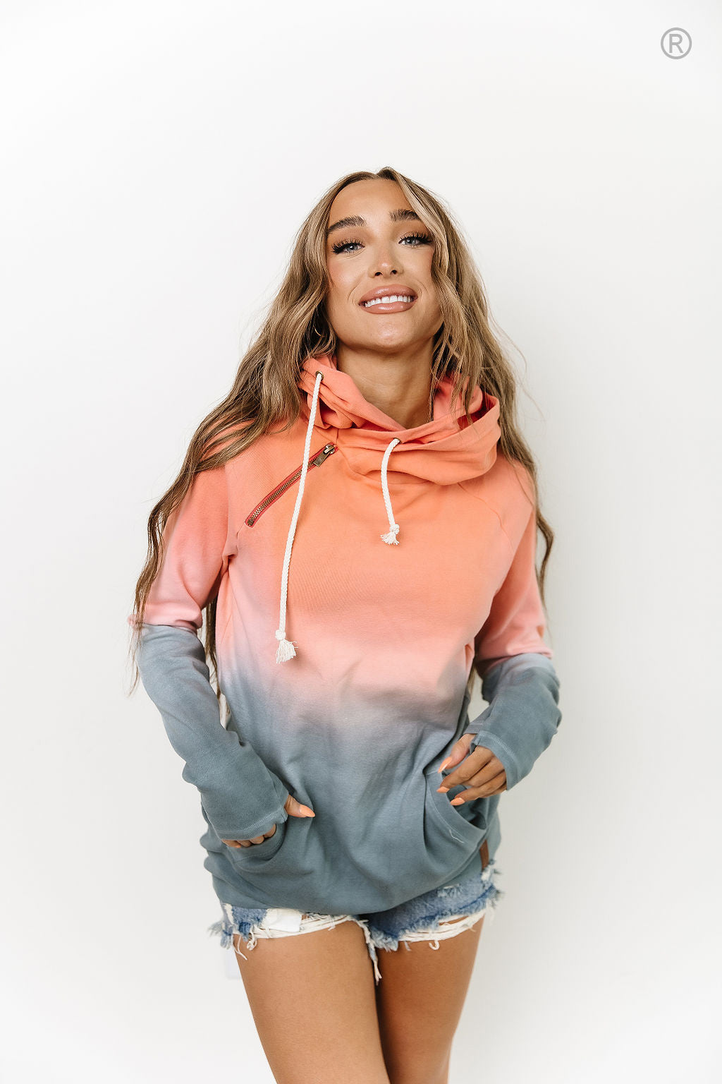 Ampersand Avenue - Doublehood™ Sweatshirt - Chasing Sunset