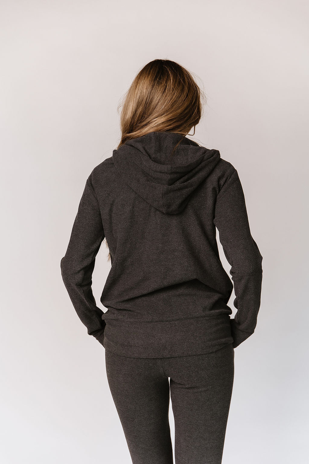 Ampersand Avenue - Halfzip Hoodie Performance Fleece - Stone