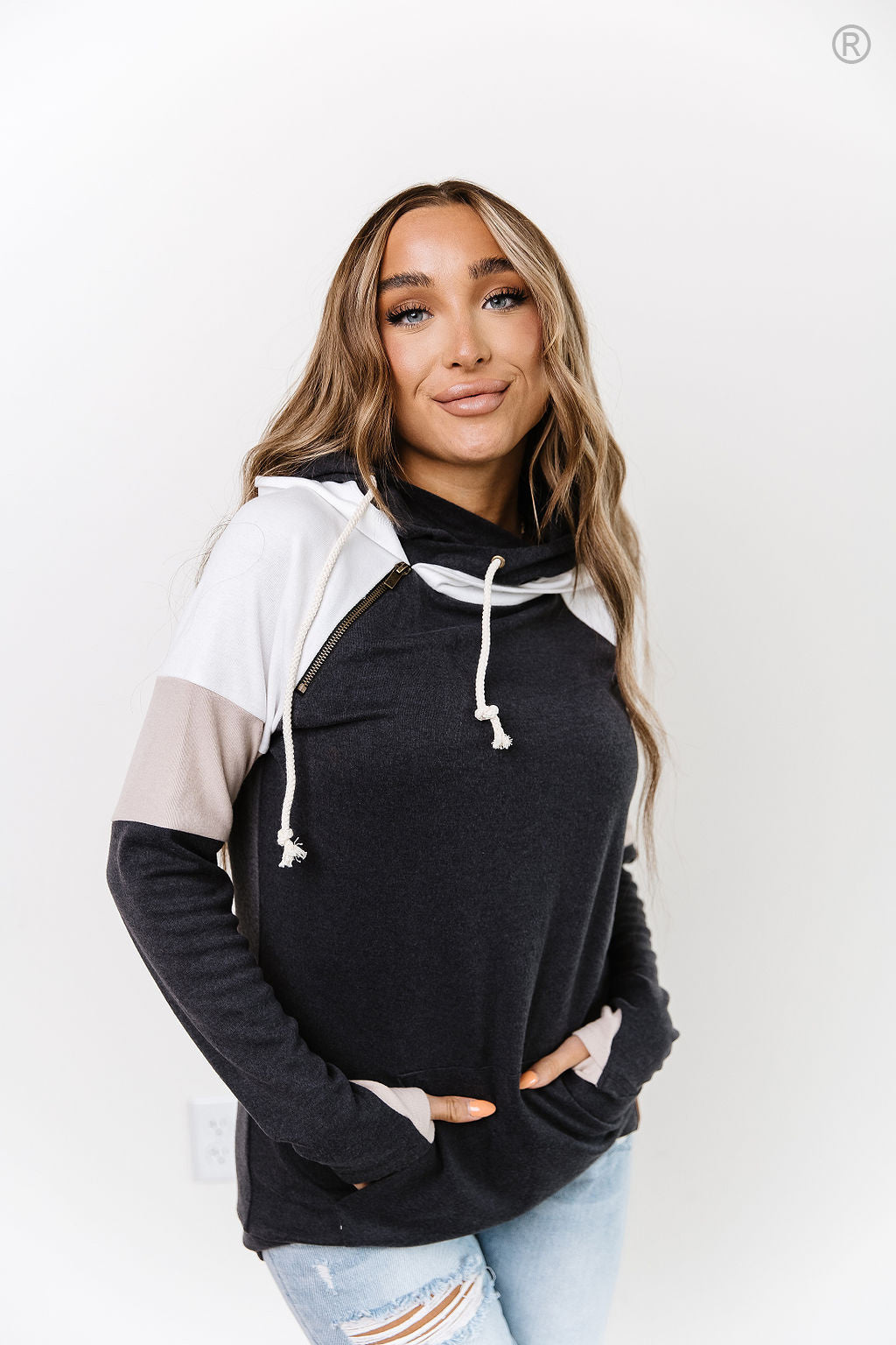 Ampersand Avenue - Doublehood™ Sweatshirt - Let's Face It