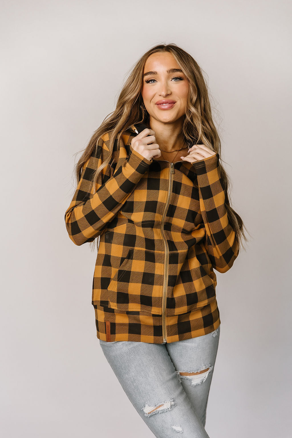 Ampersand Avenue Fullzip Sweatshirt Out of the Woods