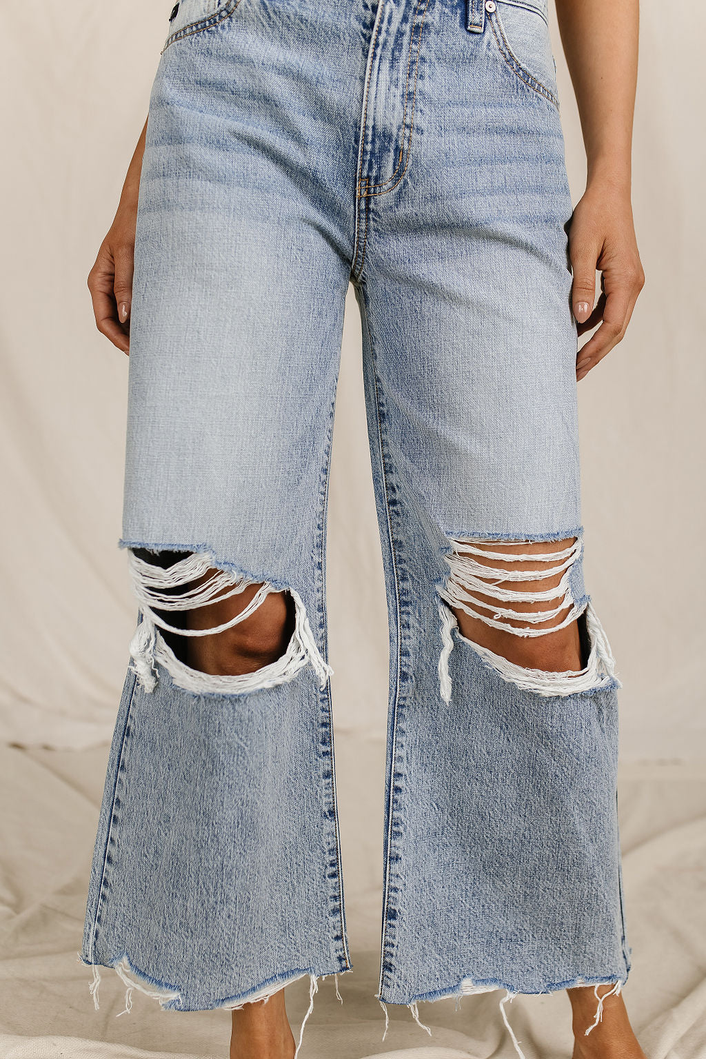 パンツ L'Appartement cropped wide denim 27 23649726b19727064b69b79360daeb