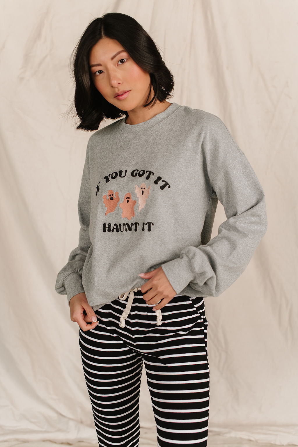 Ampersand Avenue University Pullover - Haunt It