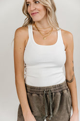 Ampersand Avenue Most Wanted Tank - White