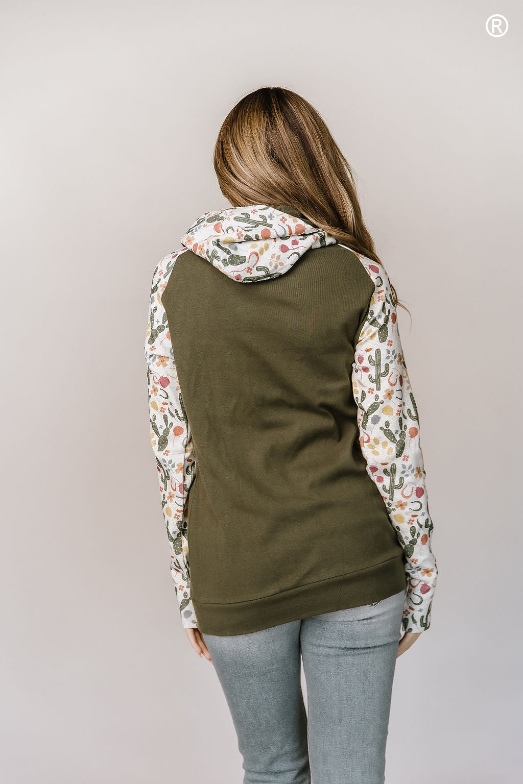 Ampersand Avenue - Doublehood™ Sweatshirt - Cactus Blossom