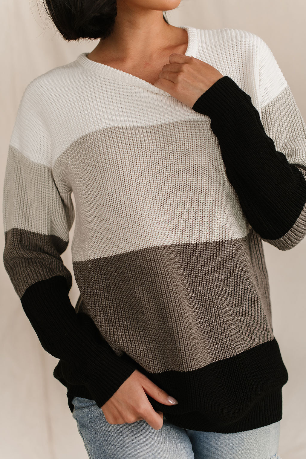 Ampersand Avenue Sweater - The Paige - Slate