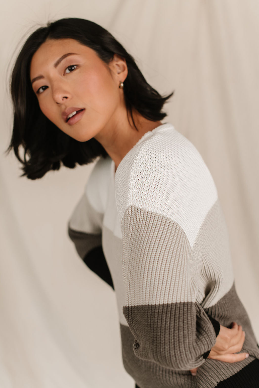 Ampersand Avenue Sweater - The Paige - Slate
