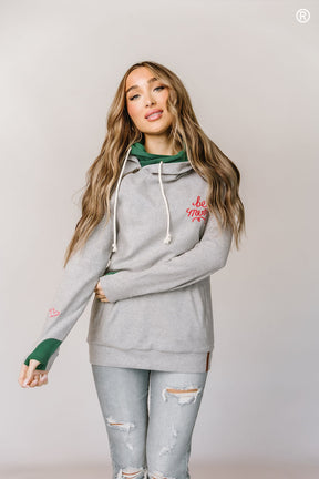 Ampersand Avenue - Doublehood™ Sweatshirt - Be Merry