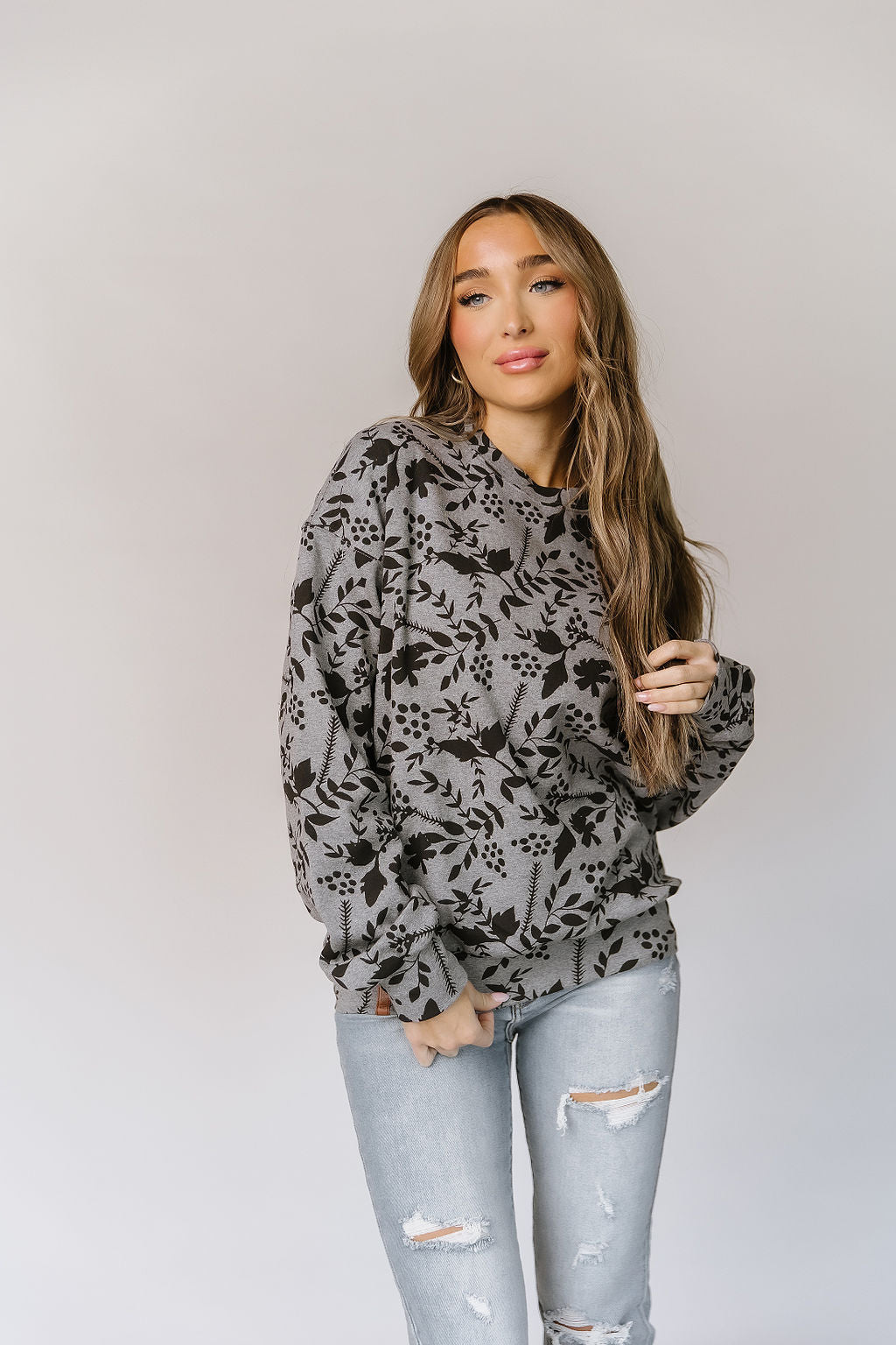Ampersand Avenue University Pullover - Fall into Place