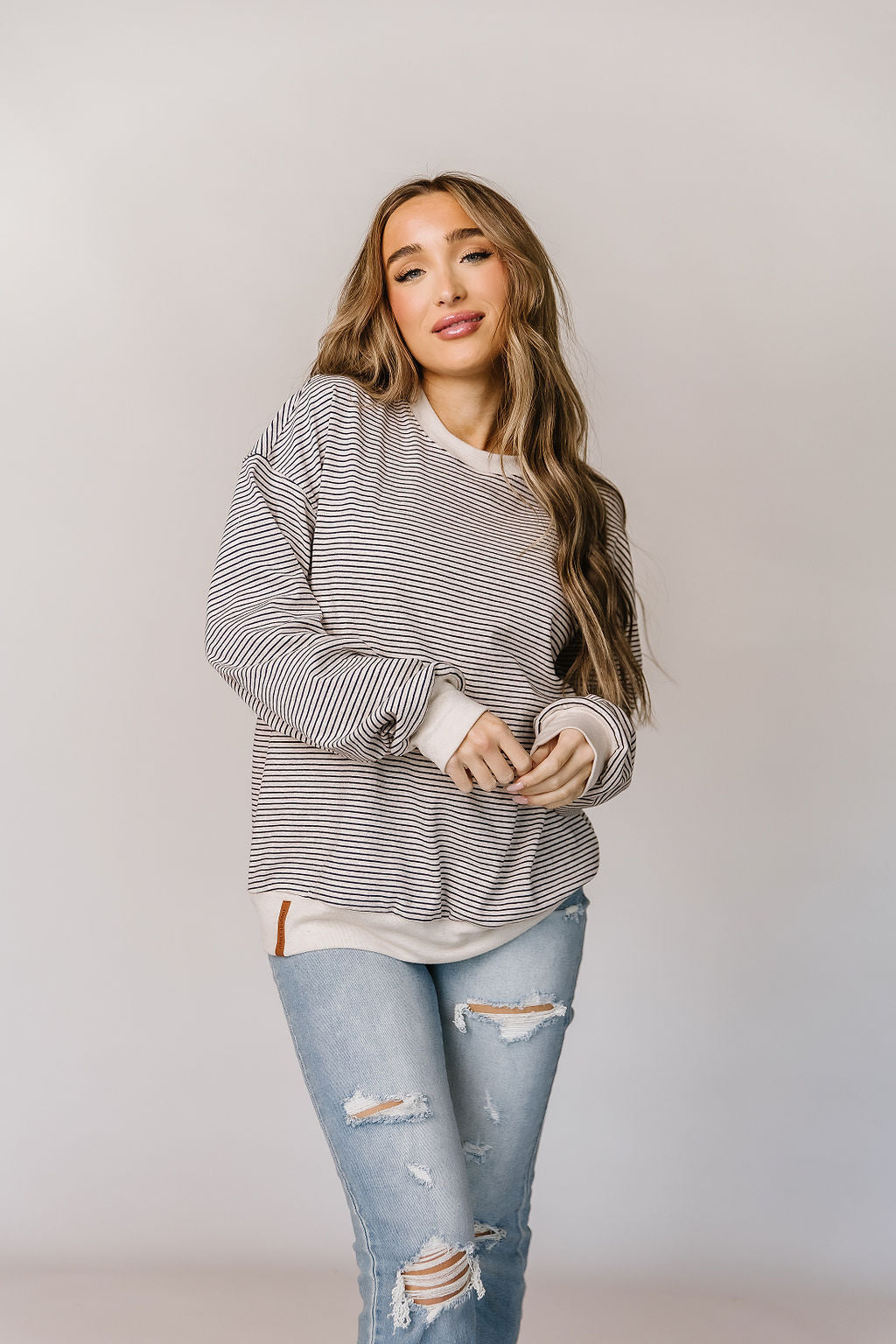 Ampersand Avenue University Pullover - Kind to Yourself