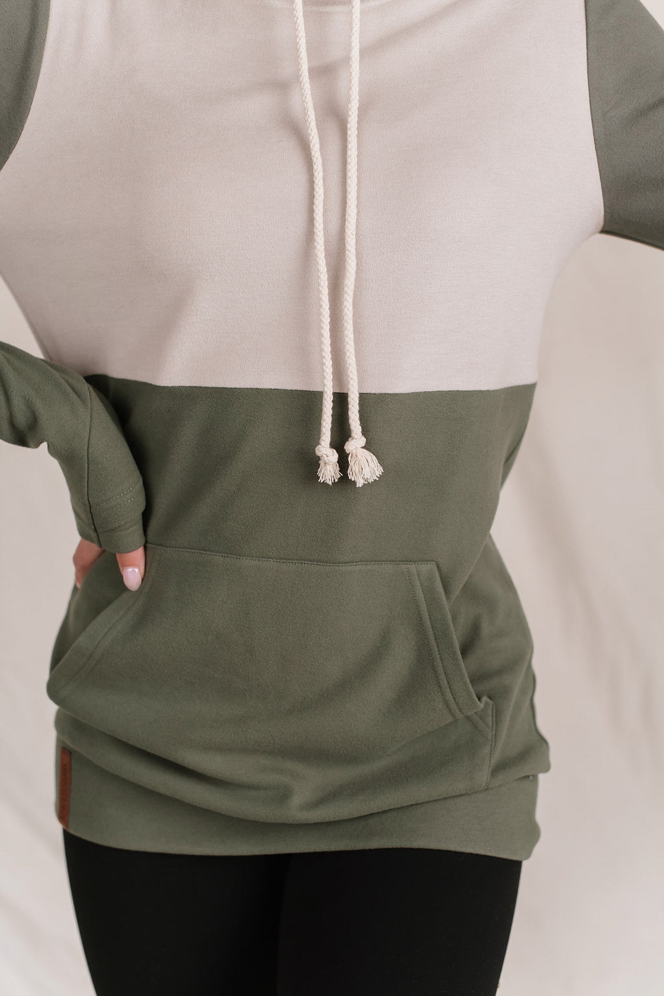 Ampersand Avenue Performance Fleece Cowlneck Sweatshirt - Wanderlust