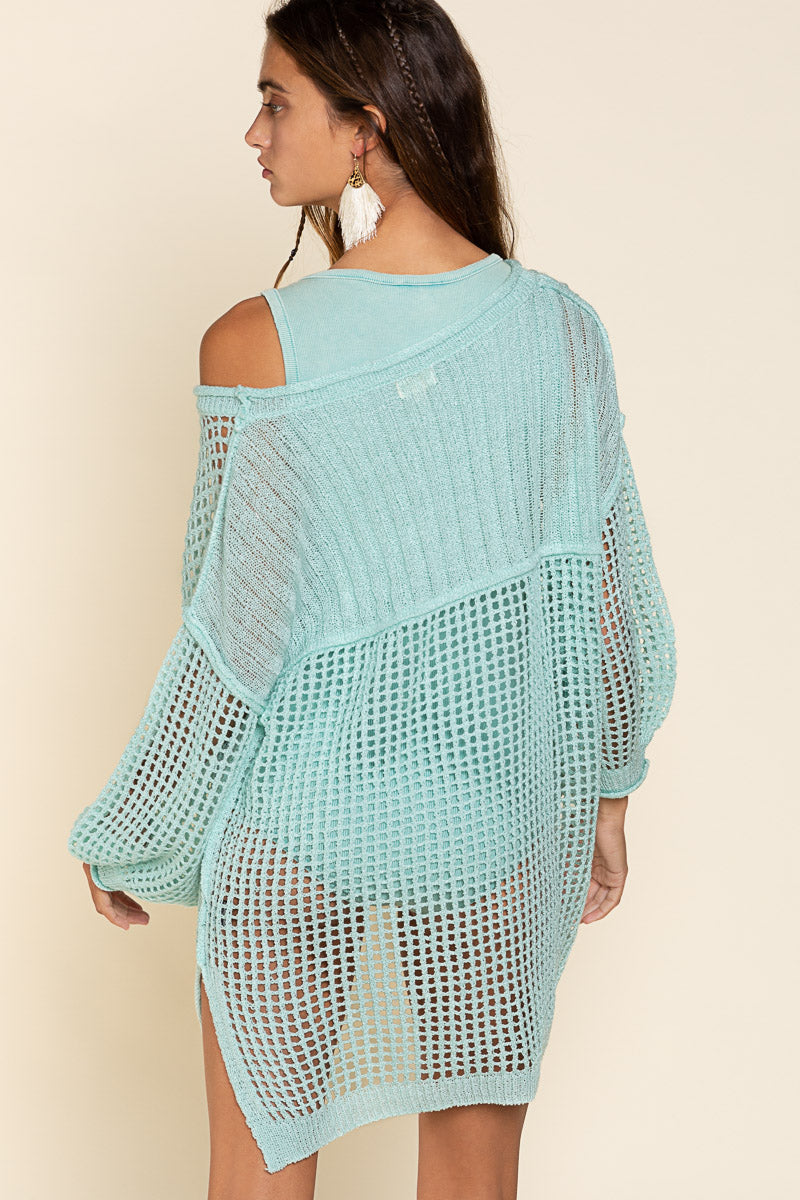Feel the Sun Pullover - Paradise Green