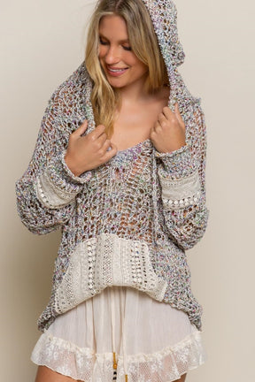 Layered In Love Knit Pullover - Cream