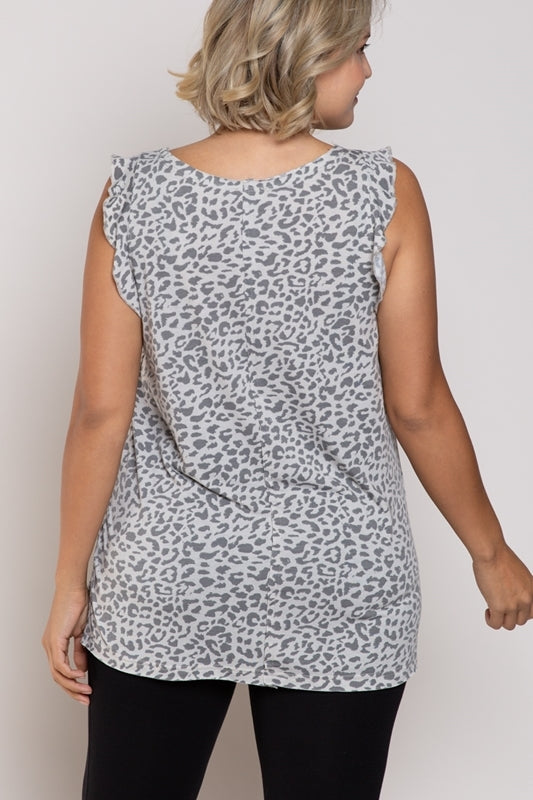 Following A Dream Tank - Grey Leopard