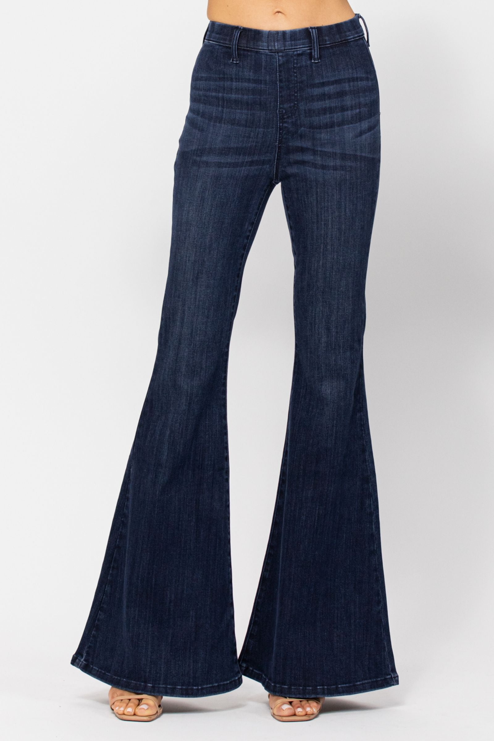 Judy Blue High Waist Pull-On Super Flare Jeggings