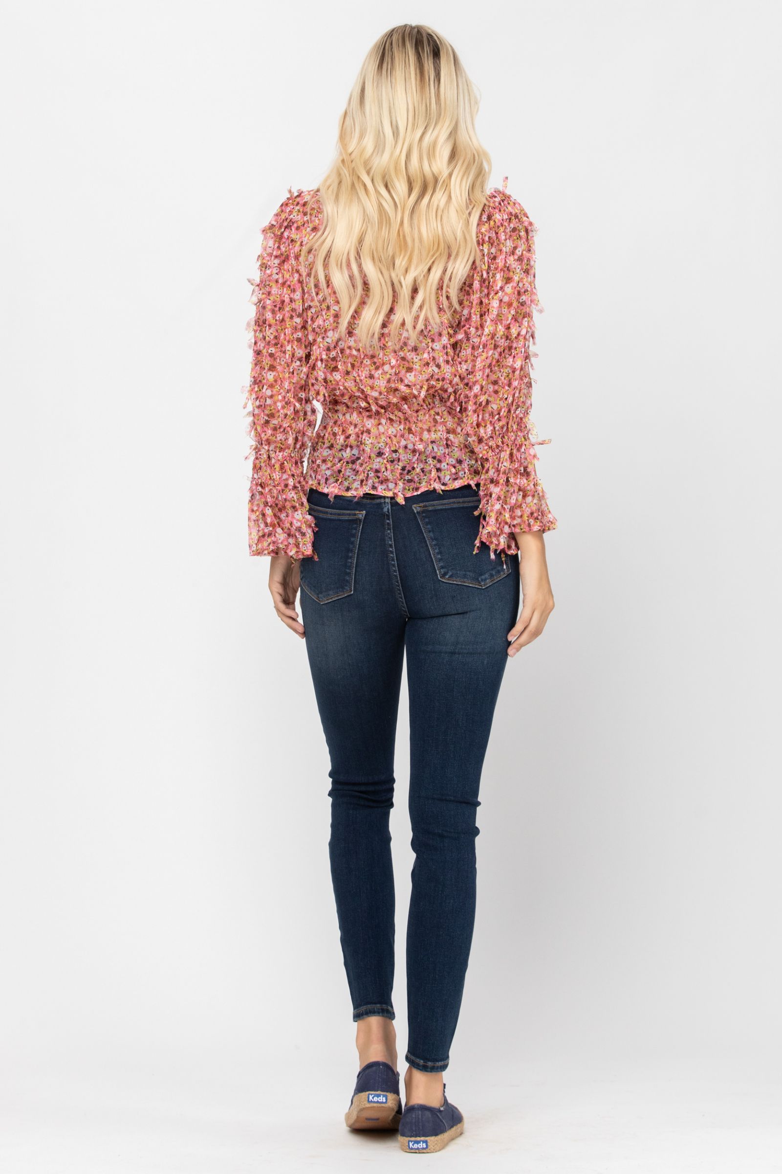 Judy Blue Mid-Seam Stitch Skinny Jeans