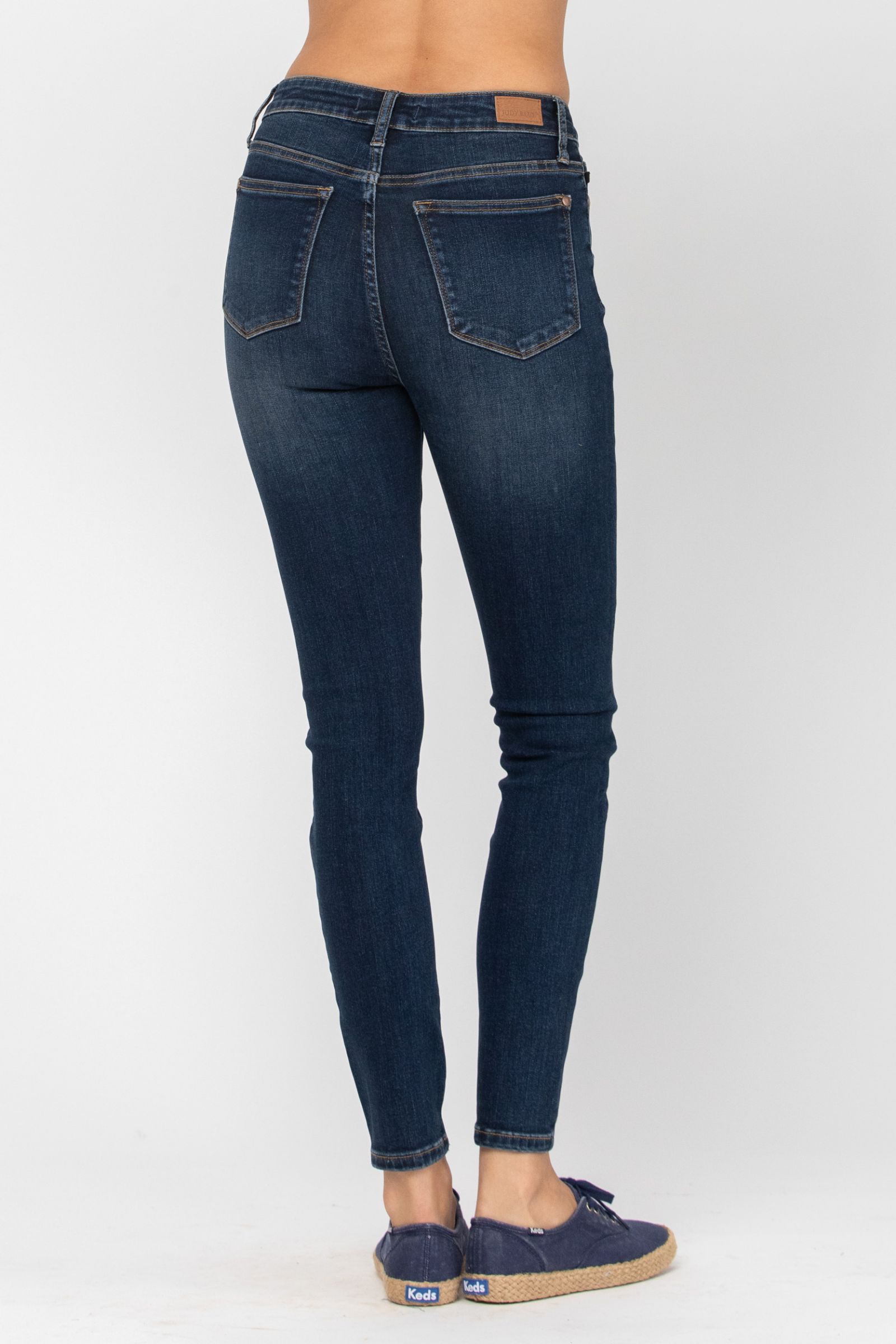 Judy Blue Mid-Seam Stitch Skinny Jeans