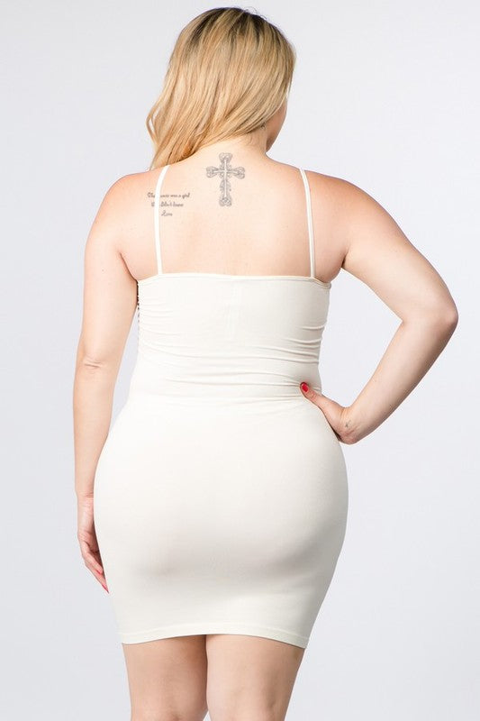 Seamless Cami Slip Dress - Ivory