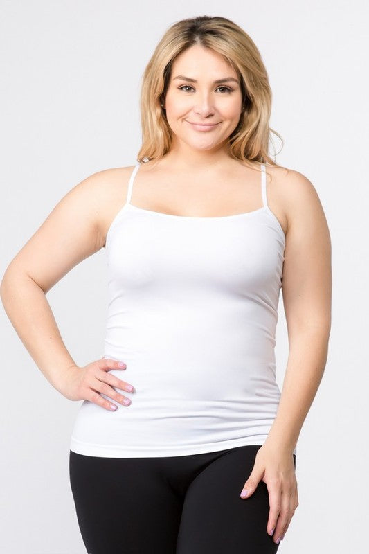 Seamless Cami - White