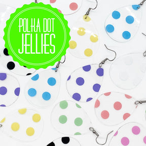 Polka Dot Jellies - Blue