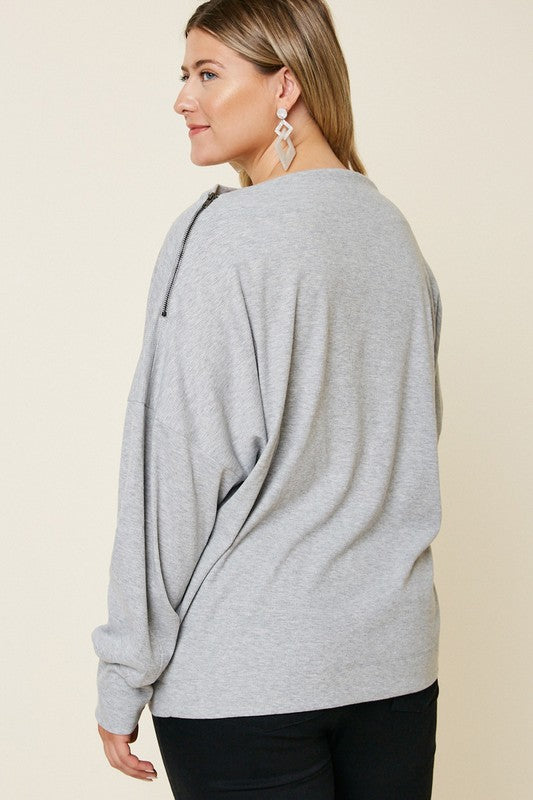 Ain't Seen Nothin' Yet Top - Grey