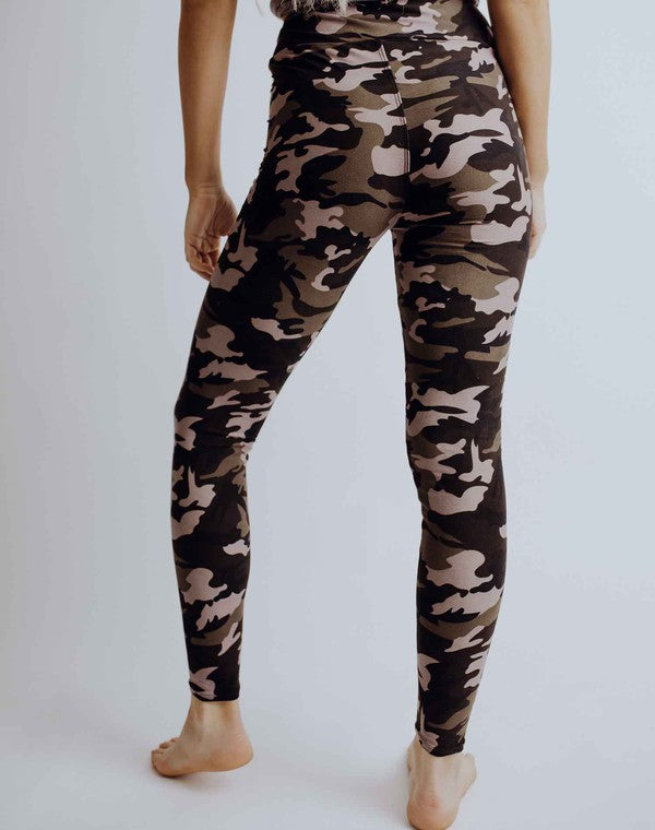 Perfect Fit Leggings - Camo