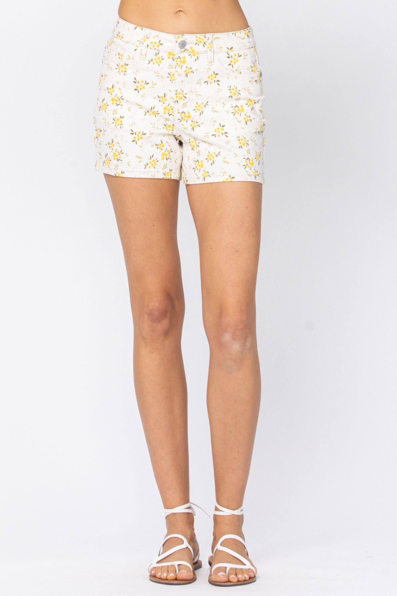Judy Blue Floral Shorts