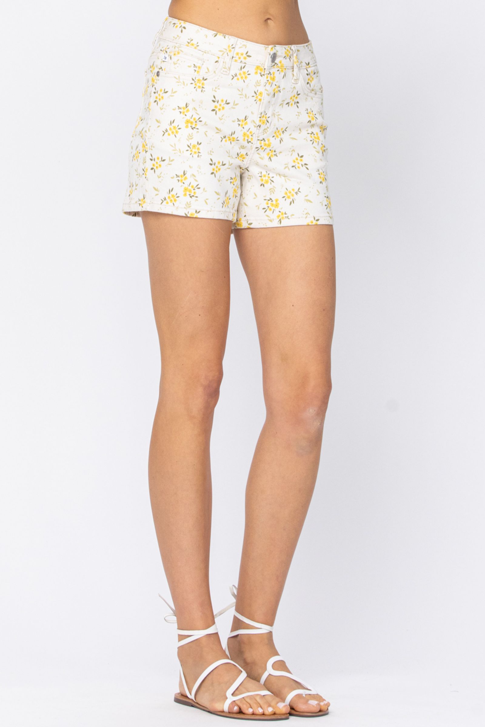 Judy Blue Floral Shorts