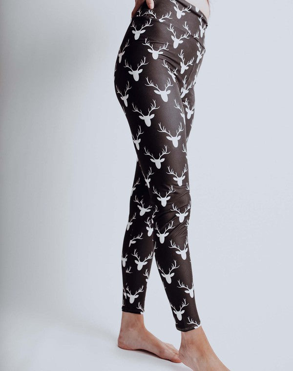 Perfect Fit Leggings - Oh Deer