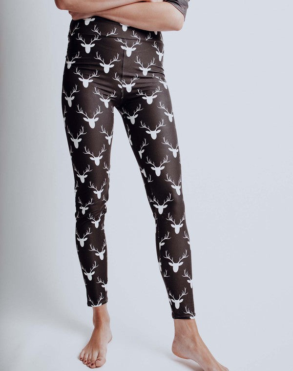 Perfect Fit Leggings - Oh Deer