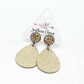 Metallic Gold Dangles