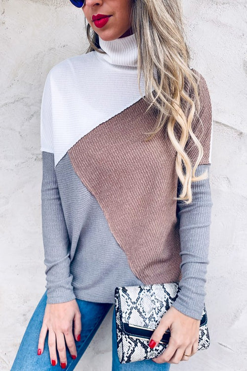 Not Too Desperate Turtleneck Sweater main image 1