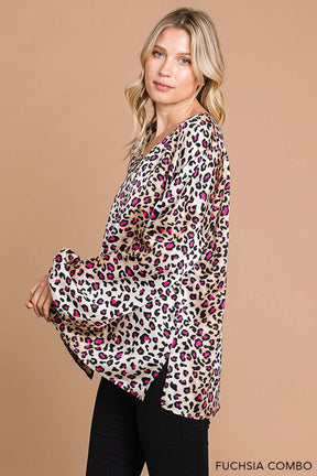 Look Ahead Leopard Blouse