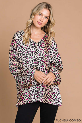 Look Ahead Leopard Blouse