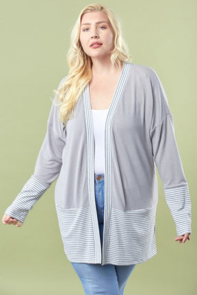 Forever Isn't Long Enough Cardigan - Grey