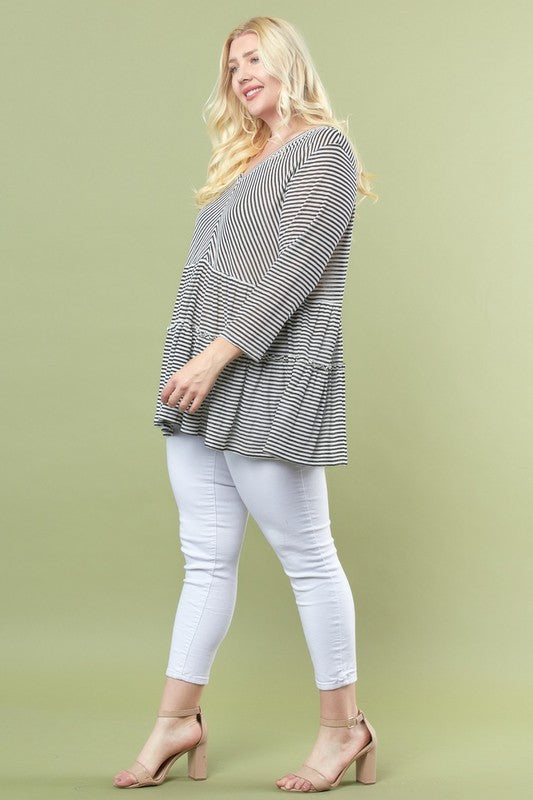 Skies of Hope Tiered Top