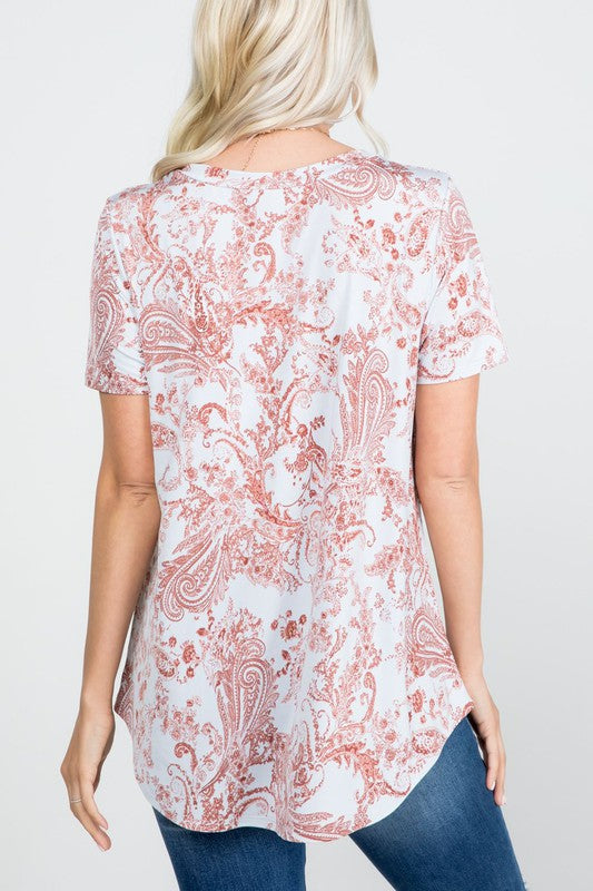 Let it Show Vneck Tee