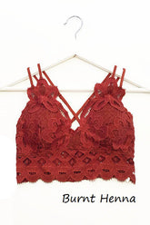 This is Love Lace Bralette - Burnt Henna