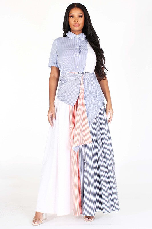 Hold You Forever Button Down Dress