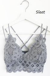 This is Love Lace Bralette - Sleet
