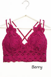 This is Love Lace Bralette - Berry