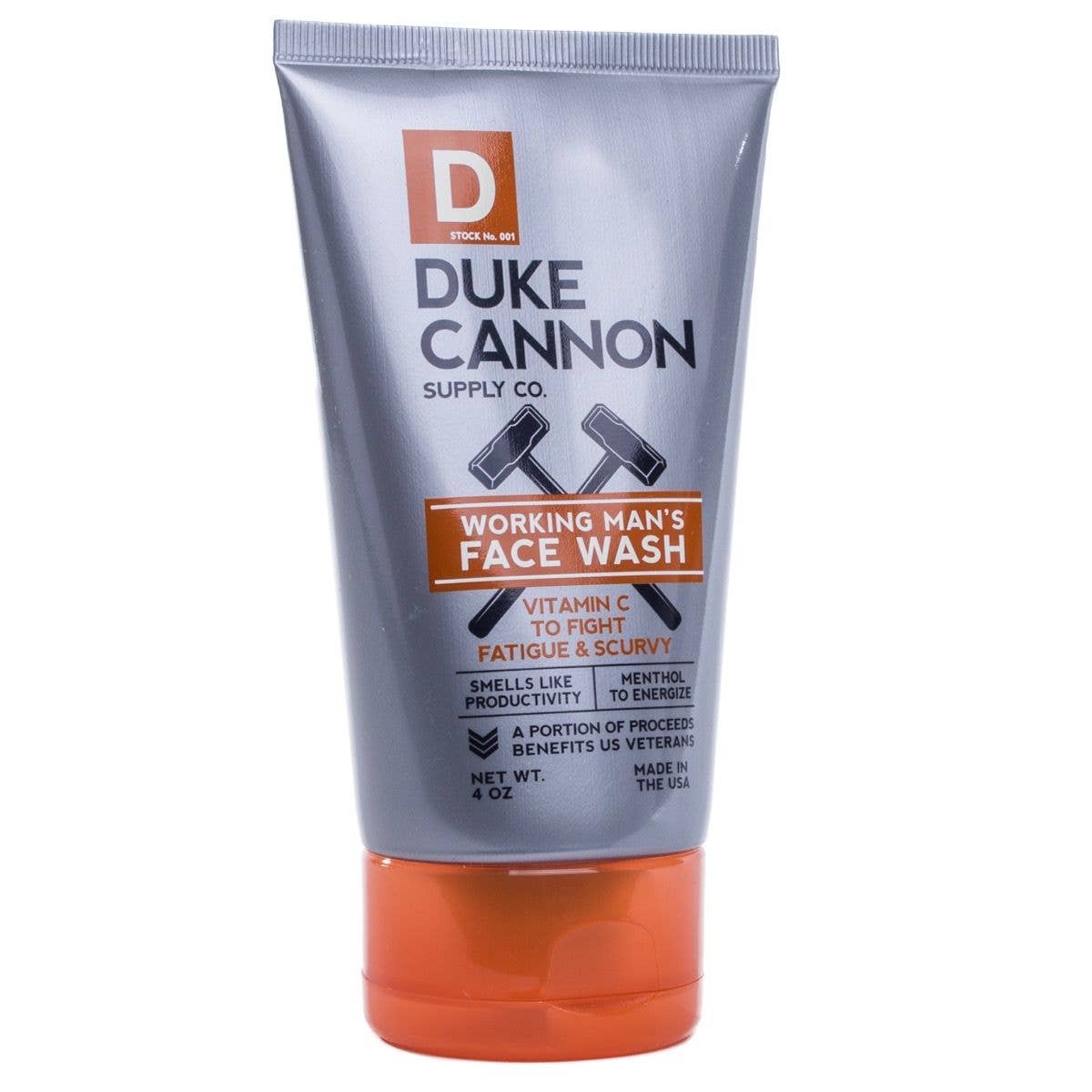 Duke Cannon Working Man's Face Wash