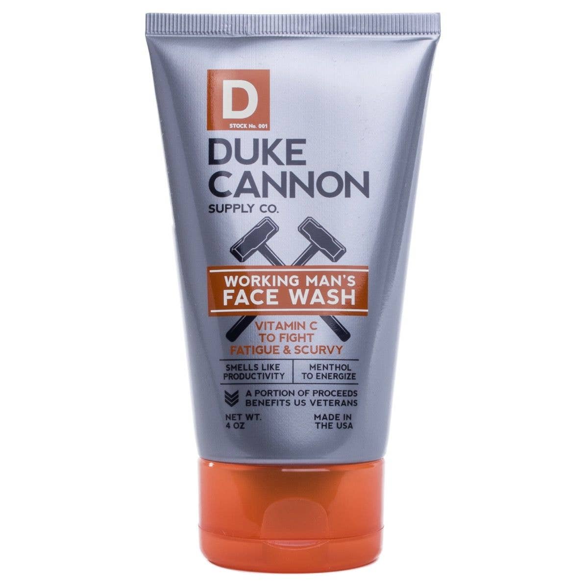 Duke Cannon Working Man's Face Wash