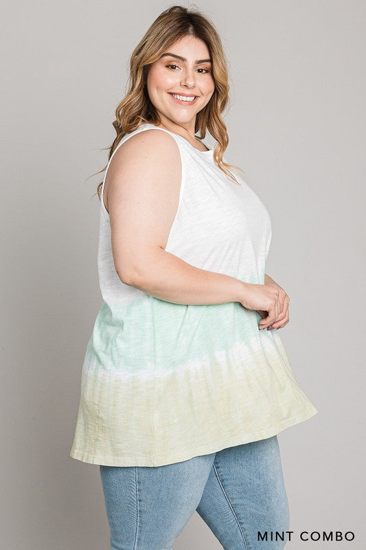 See Your Smile Dip Dye Tank