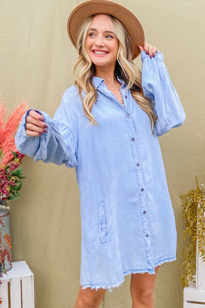 Have a Heart Chambray Dress